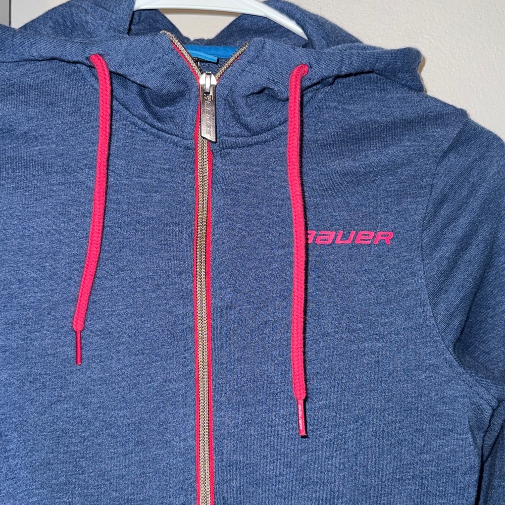 Bauer zipper up hooded sweatshirt - Picture 2 of 4